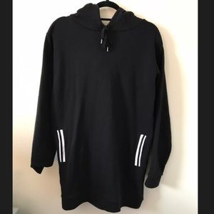 Black Forever 21 Sweatshirt Dress